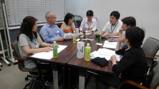 平成30年度第1回居宅・移動支援部会、グループワークの様子
