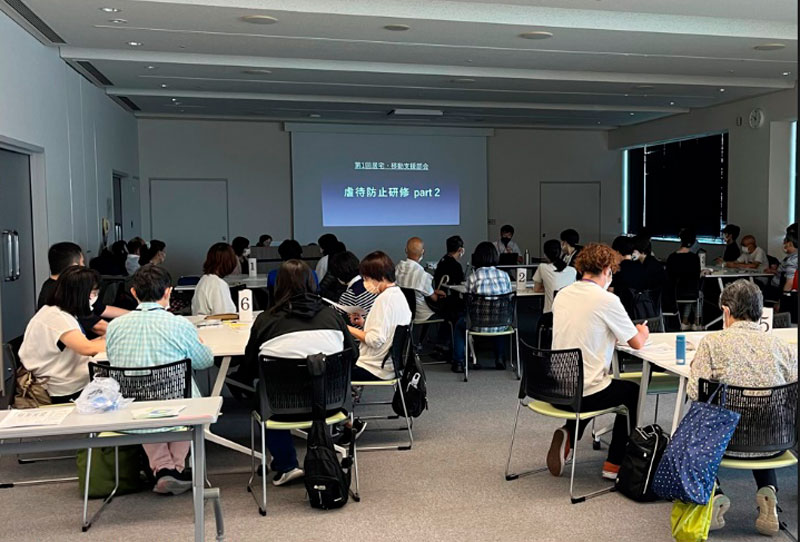 第1回居宅・移動支援部会（令和5年度）会場の様子