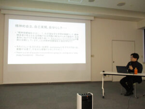 令和6年度 第3回精神部会（2/5開催）講義の様子
